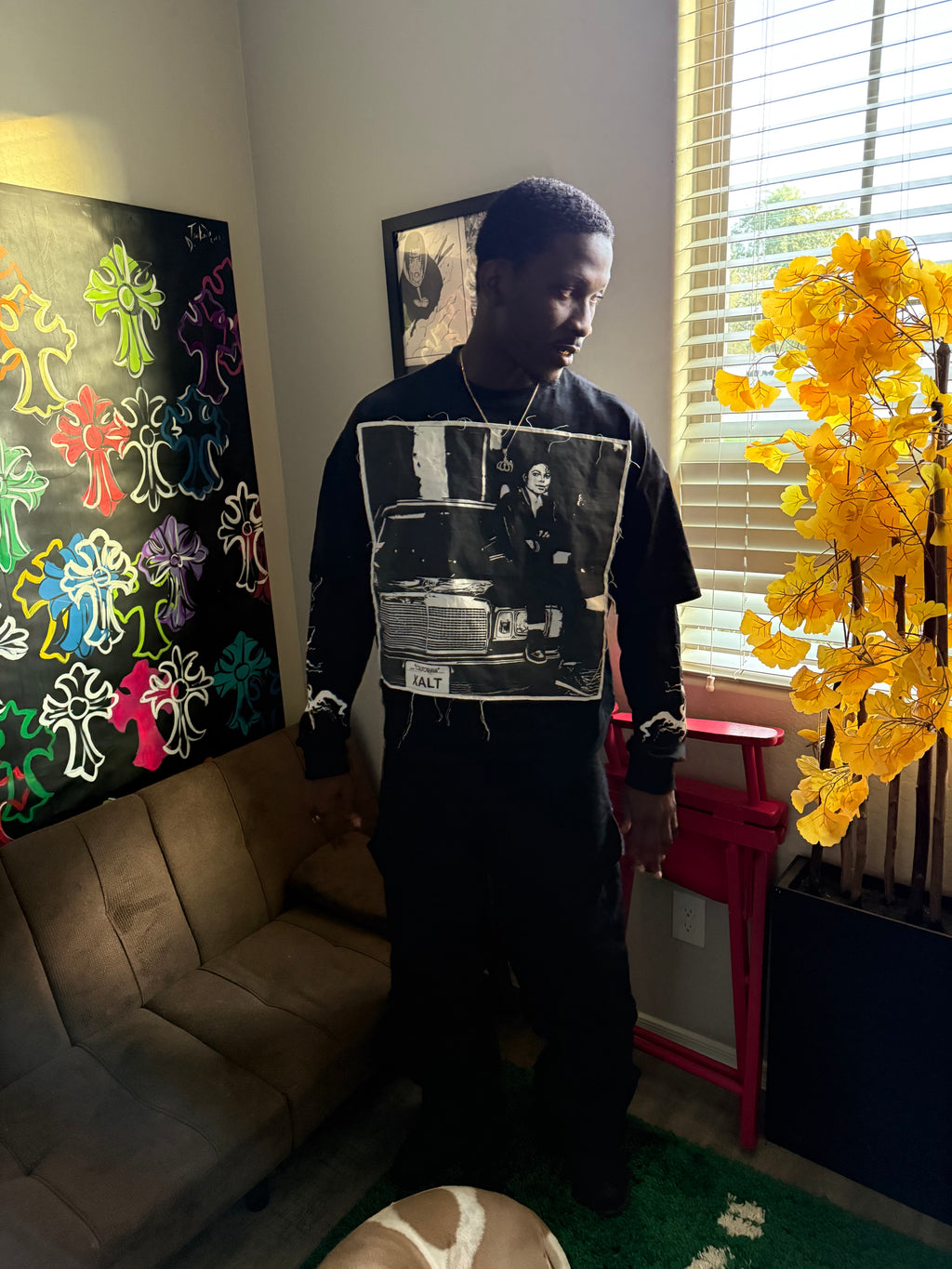 Vintage Michael Jackson Long Sleeve Tee