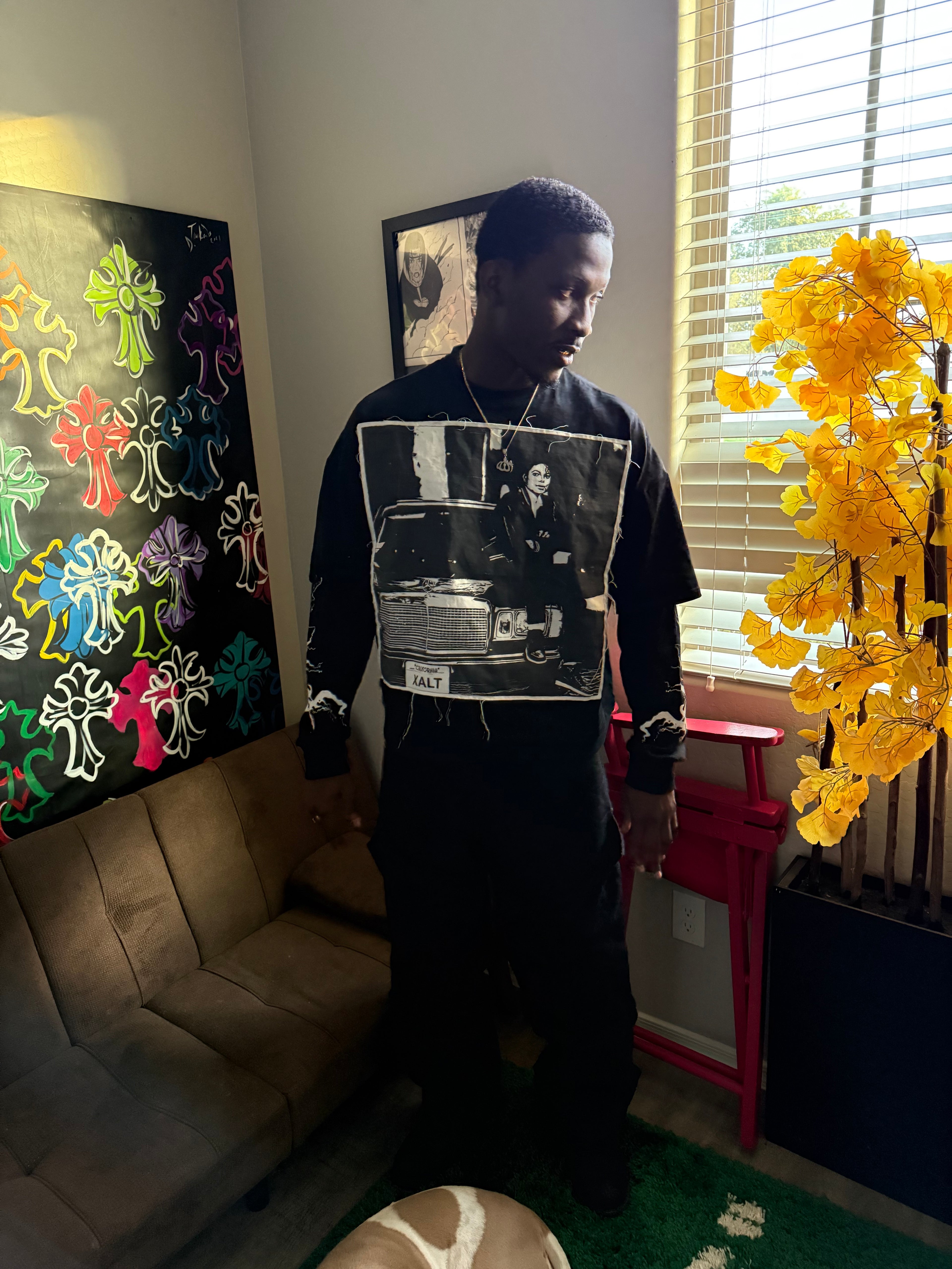 Vintage Michael Jackson Long Sleeve Tee